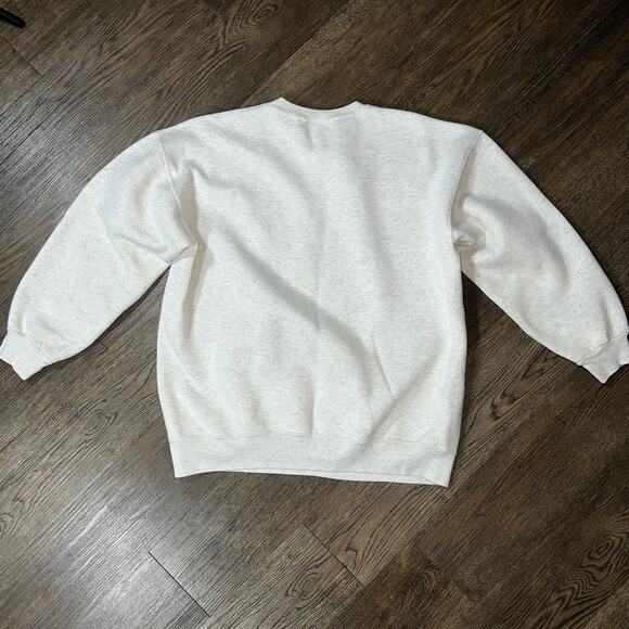 Vtg 1992 NASCAR Capitol Graphic Sweatshirt XL Made In USA Oatmeal 90s - Picture 5 of 7